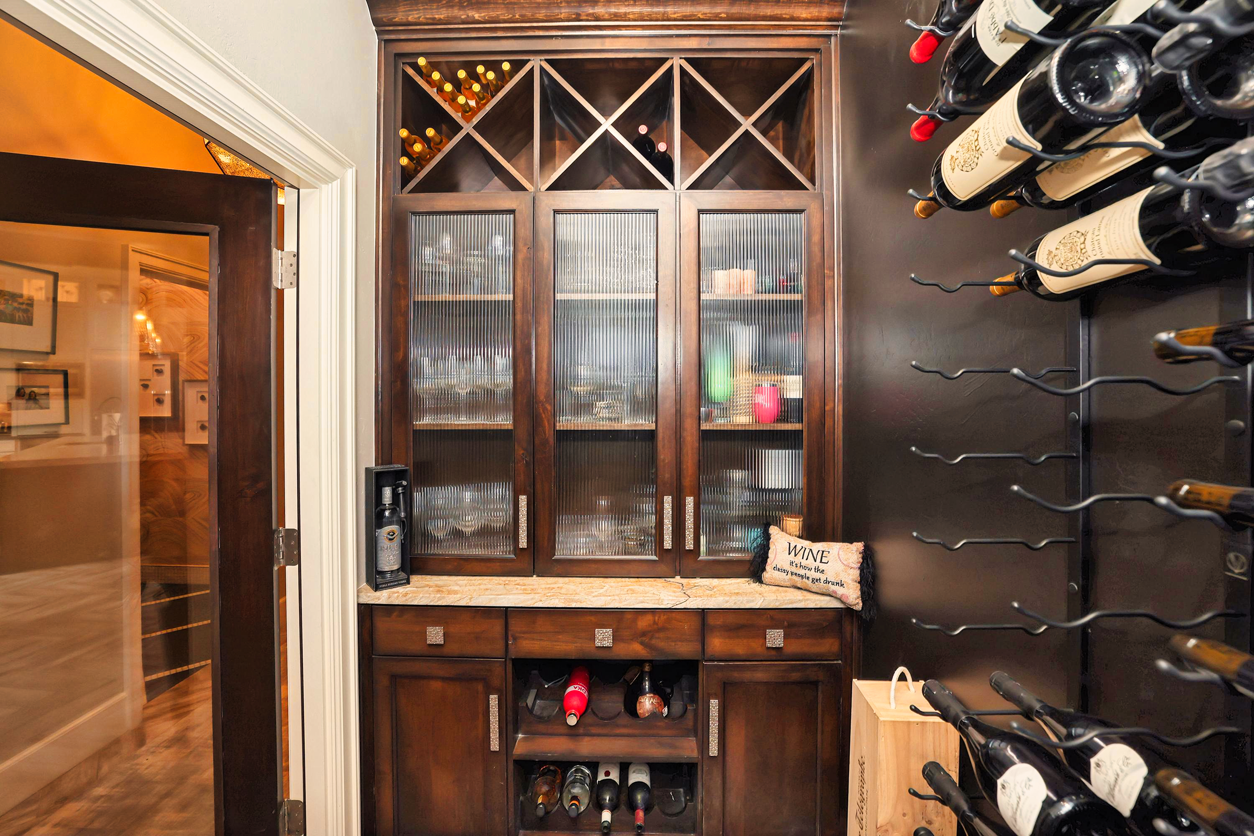 Wine Room Built-Ins