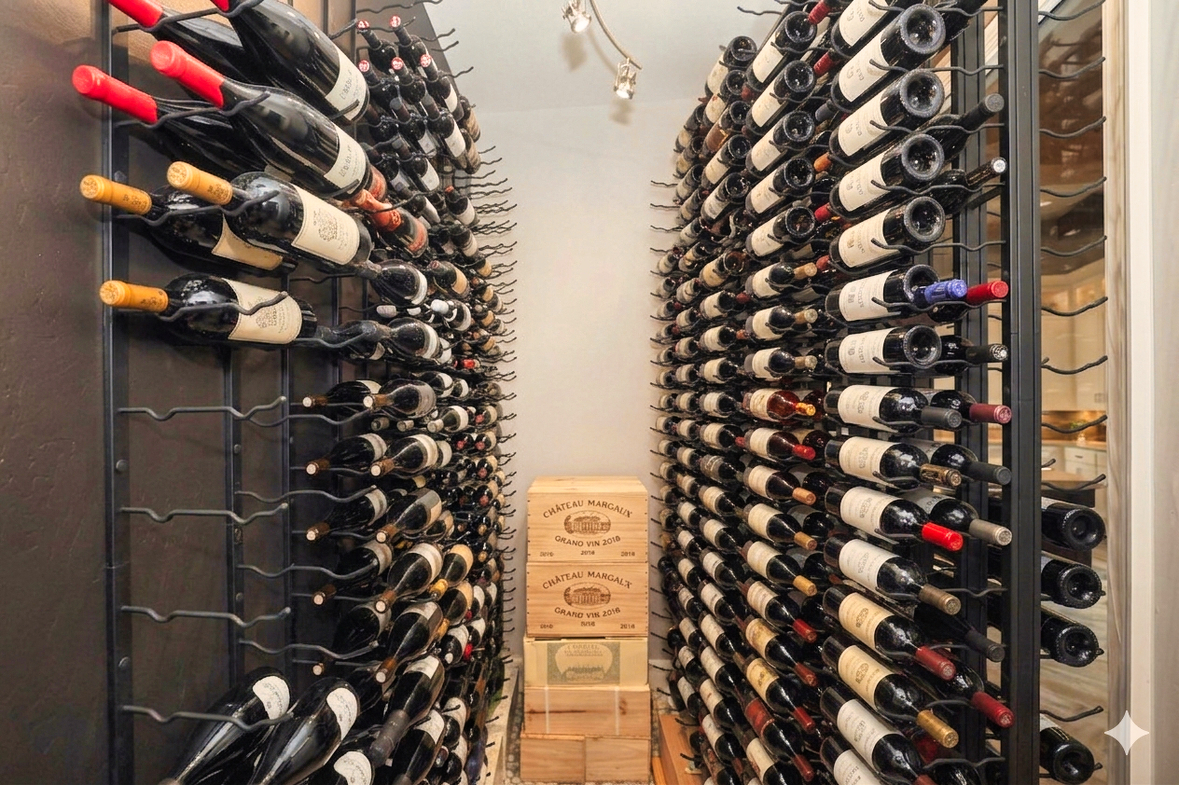 Wine Room neatened